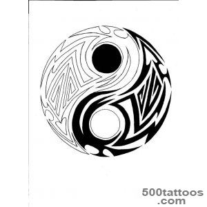 Yin yang tattoo design, idea, image