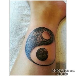 40+ Amazing Yin Yang Tattoo Designs_43