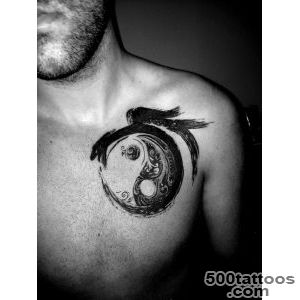 45 Creative Images of Yin Yang Tattoos_7