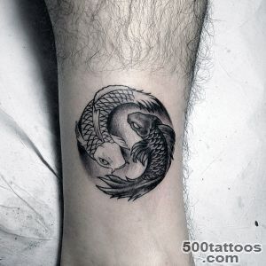 60 Yin Tang Tattoos For Men   Contrasting Chinese Designs_19