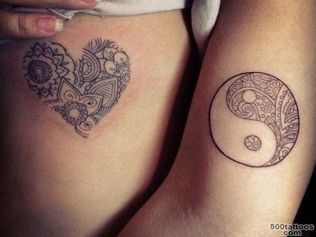 45 Creative Images of Yin Yang Tattoos_12