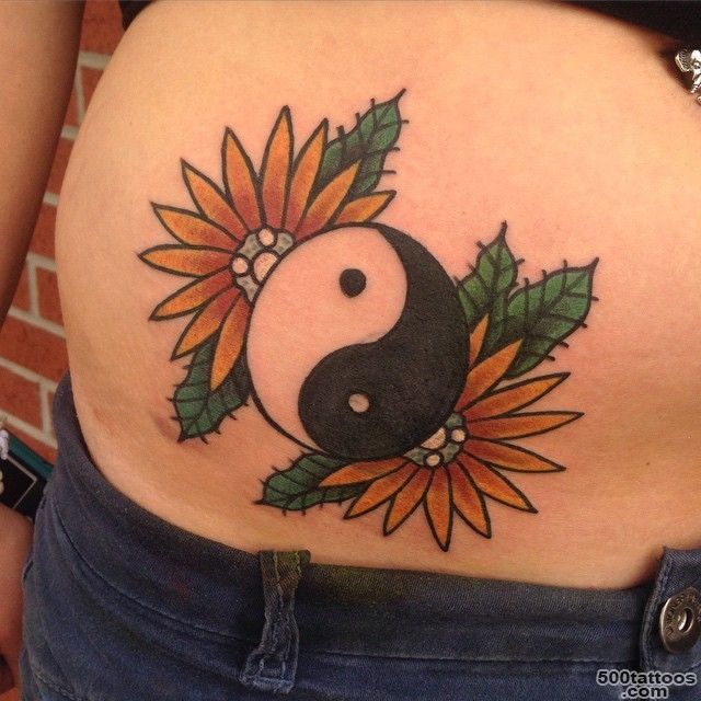 45 Creative Images of Yin Yang Tattoos_39