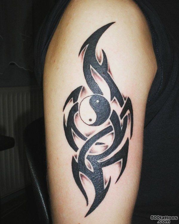 50 Mysterious Yin Yang Tattoo Designs  Art and Design_23