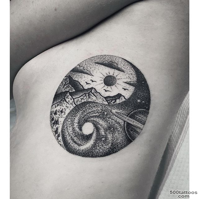 Yin Yang Tattoo By Charley Gerardin_47