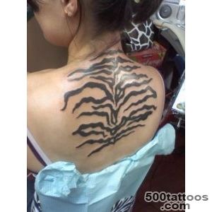 Amazing Zebra Print Tattoos Ideas and Designs_22