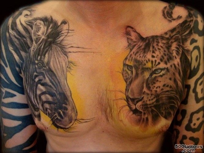Nice uncolored zebra seahorse tattoo on arm   Tattooimages.biz_50