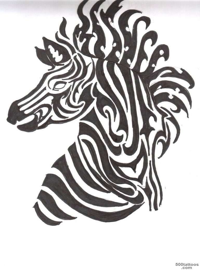 Pin Tattoos Zebra Print Click Here To Read More on Pinterest_13