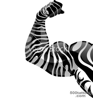 Power hand with zebra tattoo vector by Andrewshka   Image #46043 ..._15