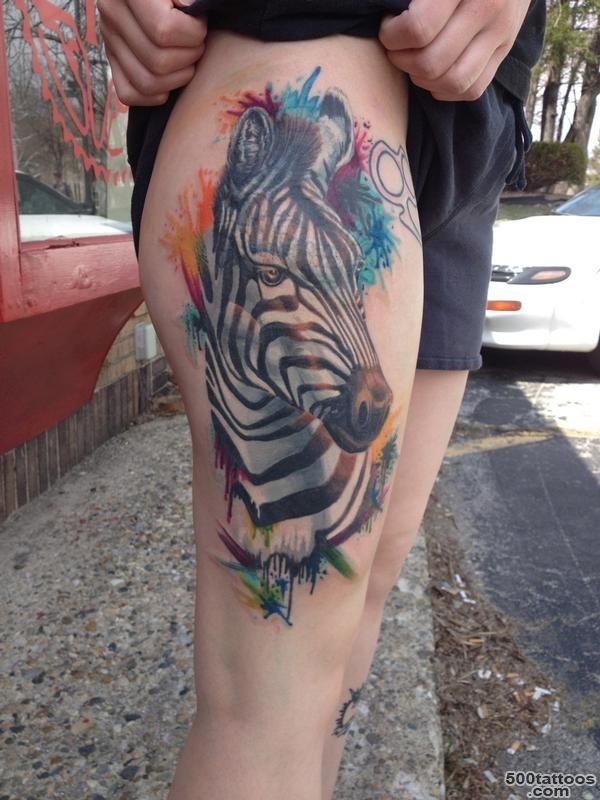 Zebra Tattoos Designs, Ideas and Meaning  Tattoos For You_6